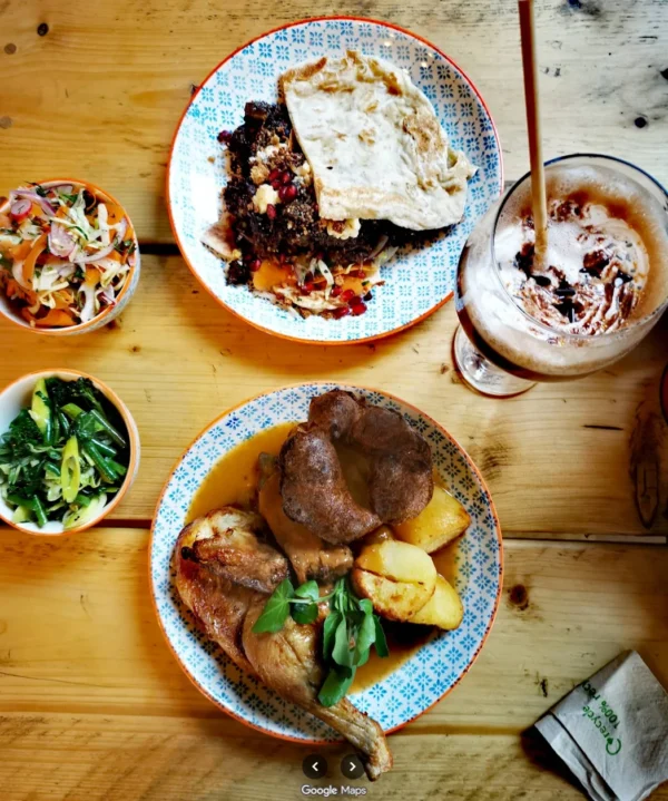 Maddings Rotisserie Chicken Free Range Cotswold White Slow Cooked Cafe Restaurant Surrey Hills