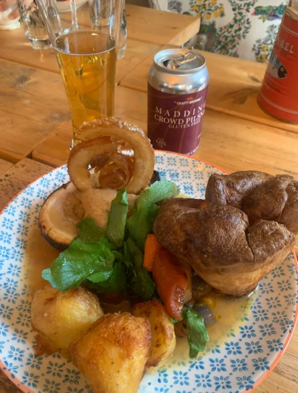 Sunday Roast At Whipley Manor Farm Based Maddings Cafe Restaurant