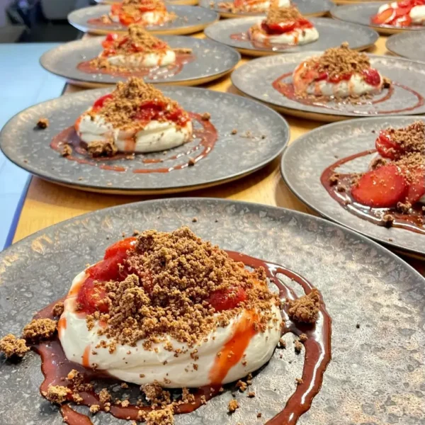 Artisan Coffee And Homemade Cake Slice Perfect For Afternoon At Maddings Cafe